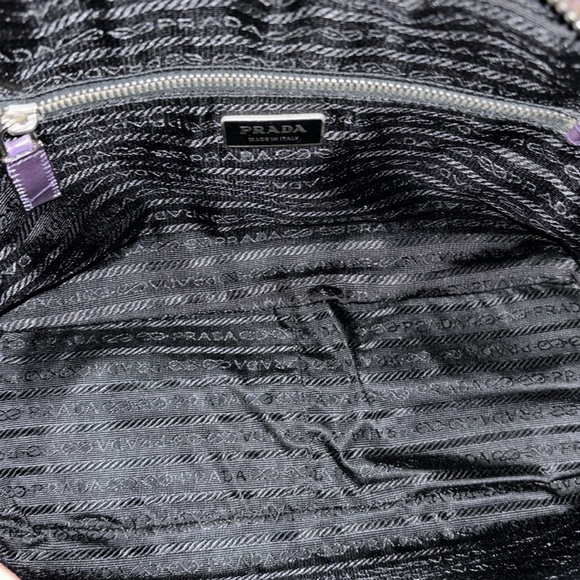 Prada St. Cocco Lucido Crocc Embossed Bauletto Bag with COA - Picture 10 of 17